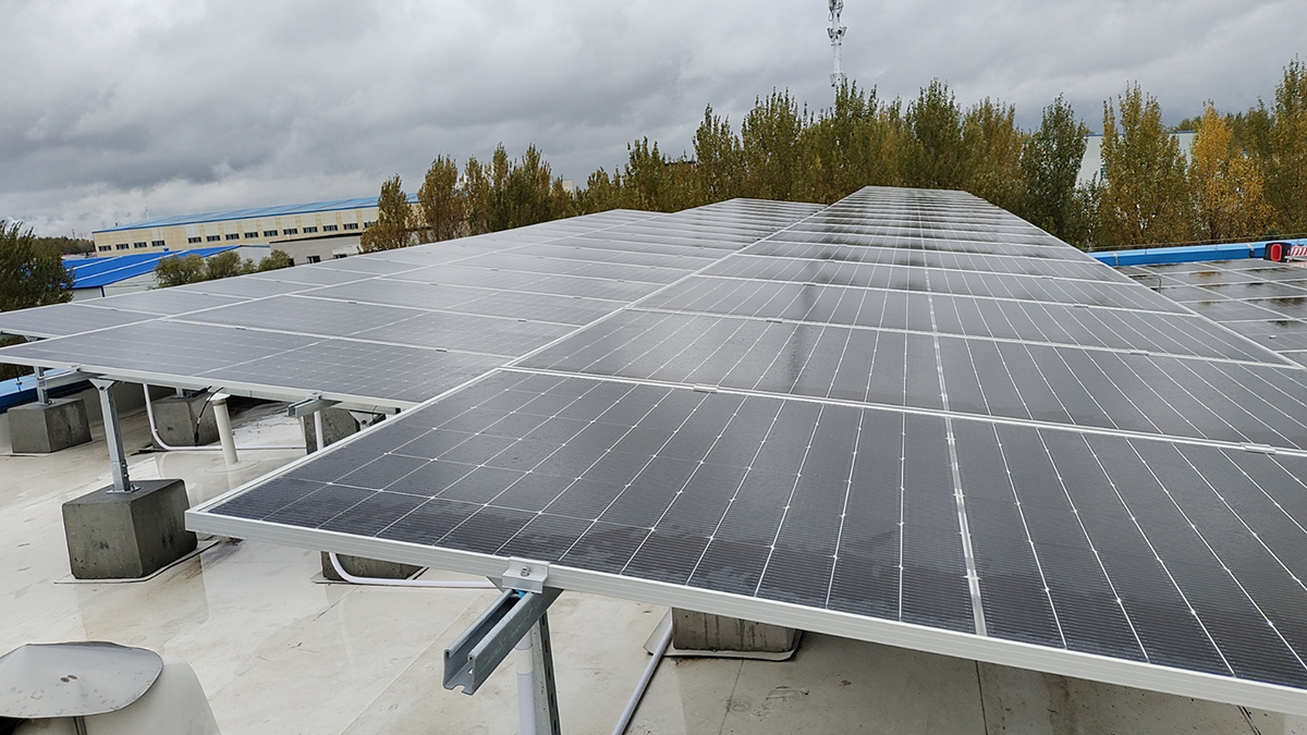 4號(hào)樓混凝土屋面1